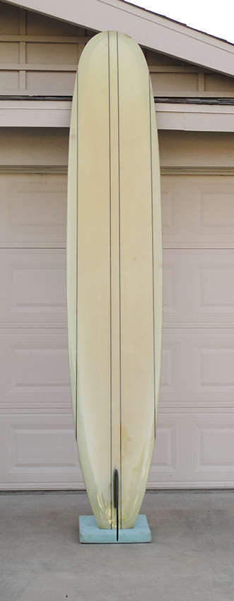 Bottom of 1967 'Rick' UFO Surfboard